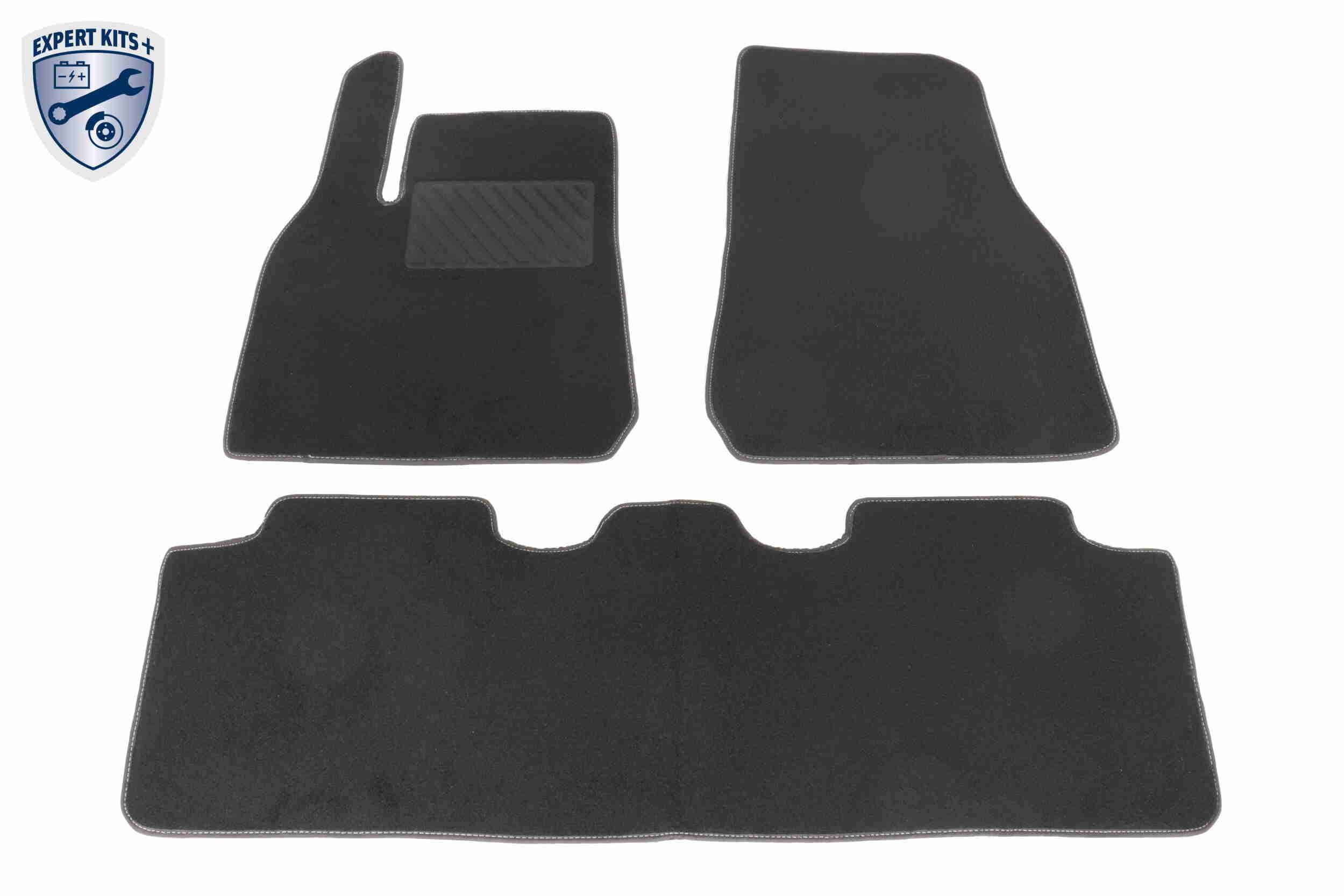 TESLA Model Y LHD 5YJY Textile Floor Mat Set Perfect Fit - V58-0184 VAICO