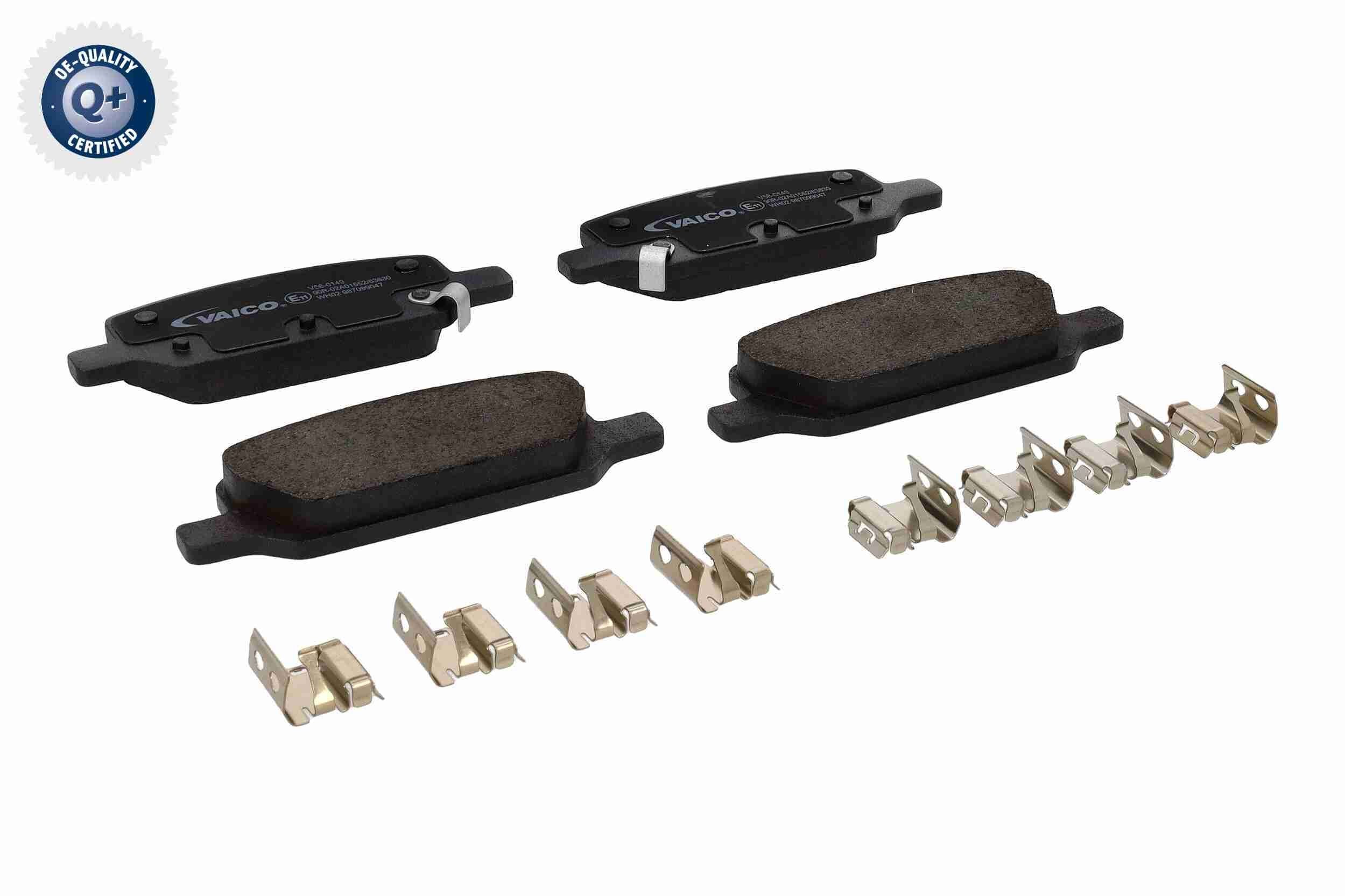 TESLA Model 3 5YJ3 & Model Y 5YJY Brake Pad Set, disc brake - V58-0149 VAICO