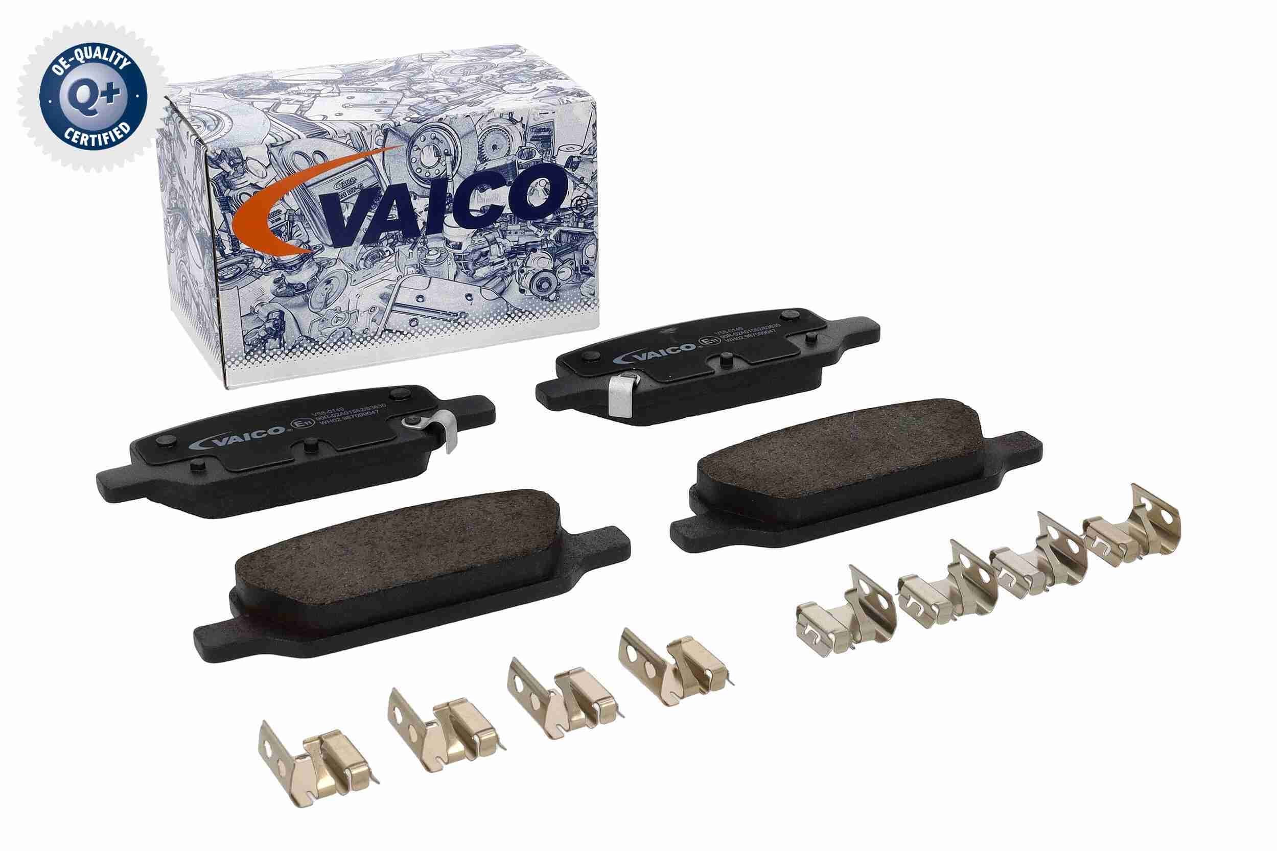 TESLA Model 3 5YJ3 & Model Y 5YJY Brake Pad Set, disc brake - V58-0149 VAICO