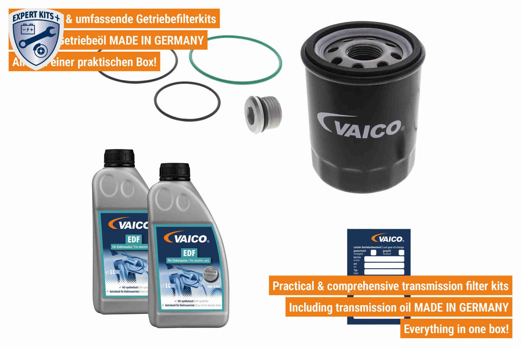 TESLA ATF Front Oil Change Kit Model 3 5YJ3, Model Y 5YJY, Model S 5YJS, Model X 5YJX Parts Kit, automatic transmission oil change - V58-0003 VAICO