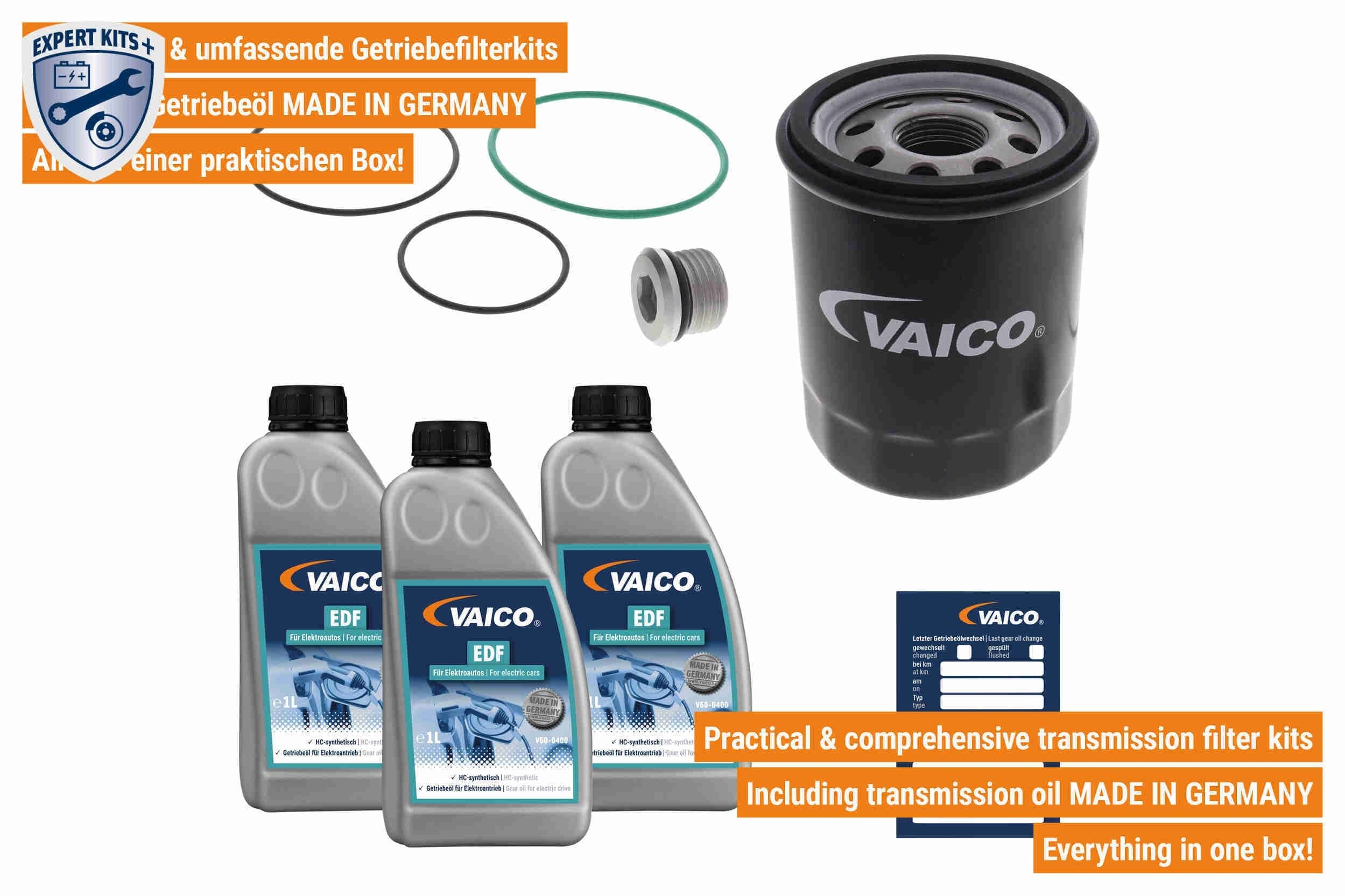 TESLA ATF Rear Oil Change Kit Model 3 5YJ3 & Model S 5YJS & Model X 5YJX & Model Y 5YJY Parts Kit, automatic transmission oil change - V58-0004 VAICO