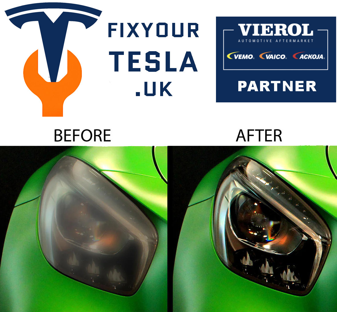 Headlight Restoration / Cleaning DIY Kit  - VAICO 7380120265