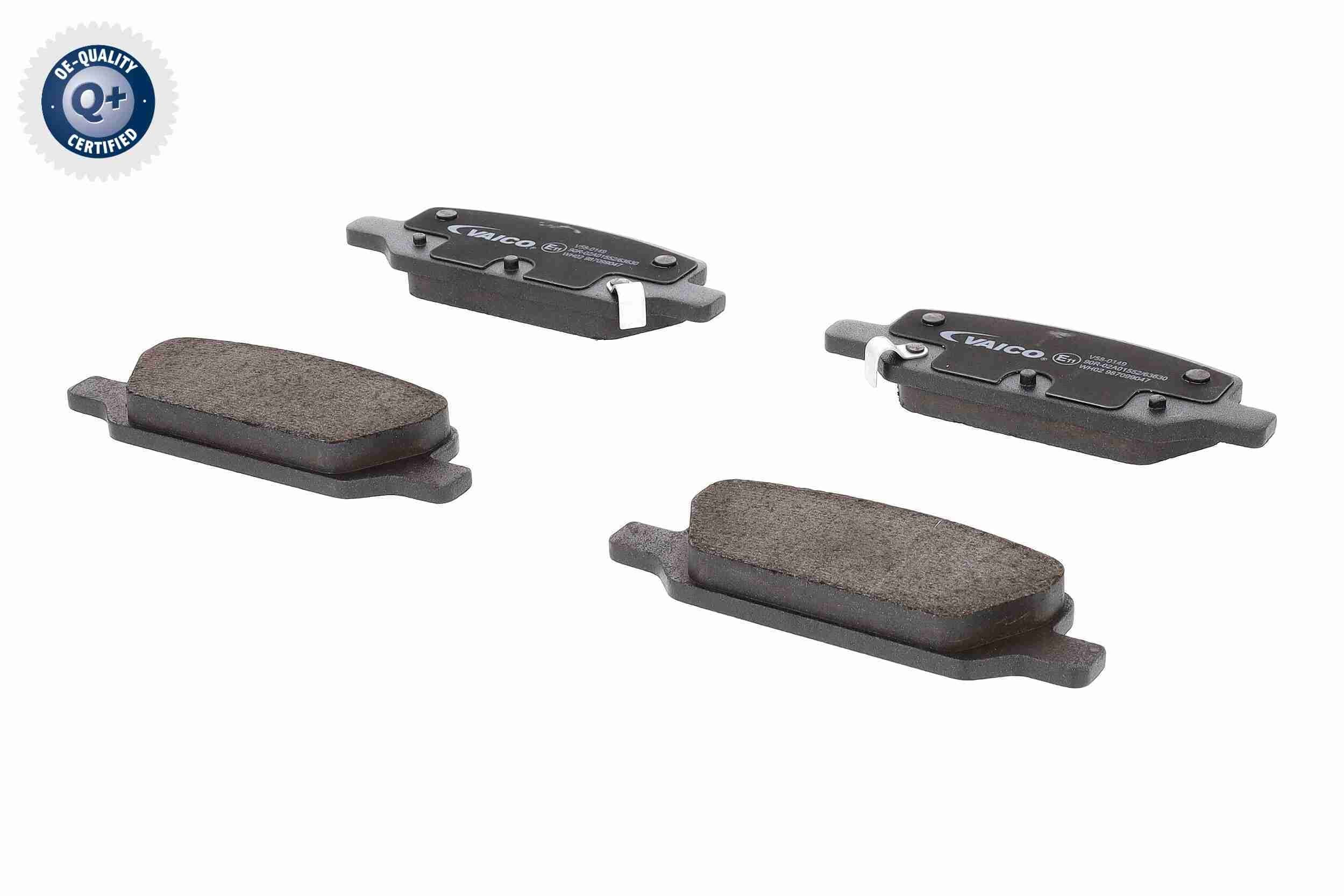 TESLA Model 3 5YJ3 & Model Y 5YJY Brake Pad Set, disc brake - V58-0149 VAICO
