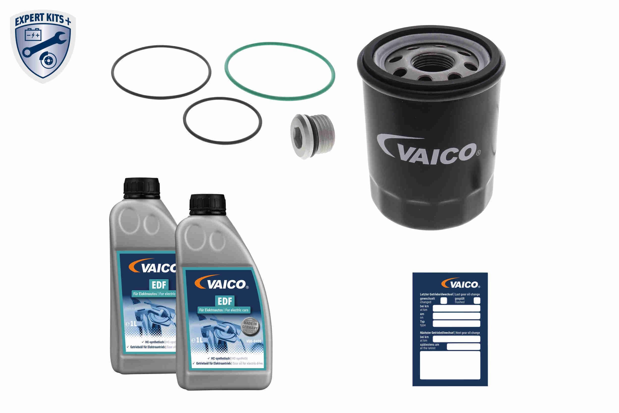 TESLA ATF Front Oil Change Kit Model 3 5YJ3, Model Y 5YJY, Model S 5YJS, Model X 5YJX Parts Kit, automatic transmission oil change - V58-0003 VAICO