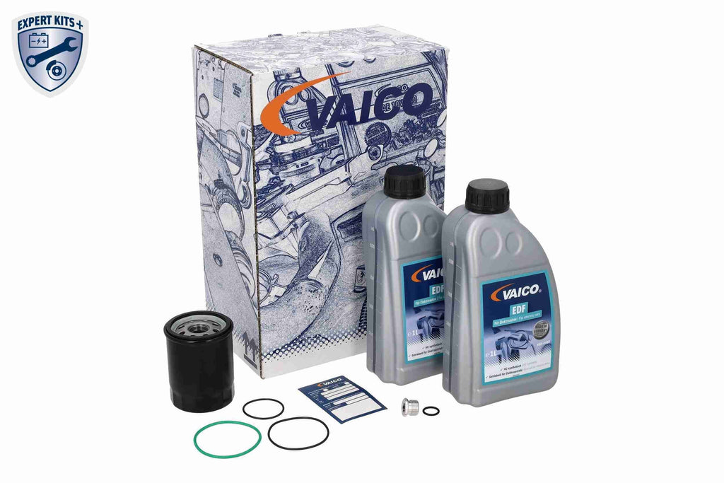 TESLA ATF Front Oil Change Kit Model 3 5YJ3, Model Y 5YJY, Model S 5YJS, Model X 5YJX Parts Kit, automatic transmission oil change - V58-0003 VAICO
